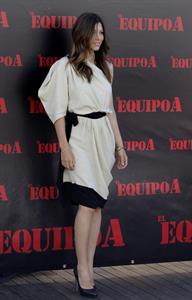 Jessica Biel a team photocall Madrid Spain Juily 25, 1010