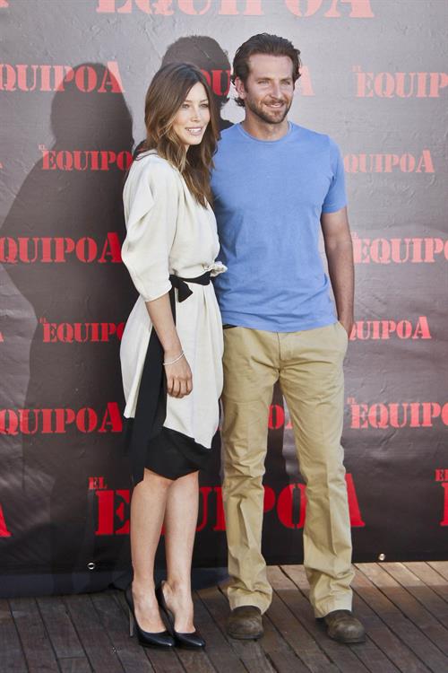 Jessica Biel a team photocall Madrid Spain Juily 25, 1010