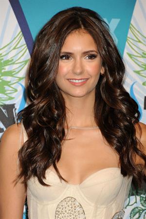 Nina Dobrev 2010 Teen Choice awards at Gibson Amphitheatre on August 8