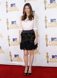 Jessica Biel at 2010 MTV Movie Awards June 6, 2010