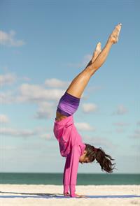 Nina Dobrev Seventeen Fitness May 2011 