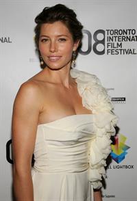 Jessica Biel Easy Virtue premiere during the 2008 Toronto international film festival