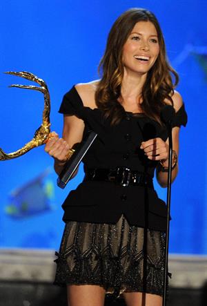 Jessica Biel Spike TV's Guys Choice on June 5, 2010 in Culver City CA