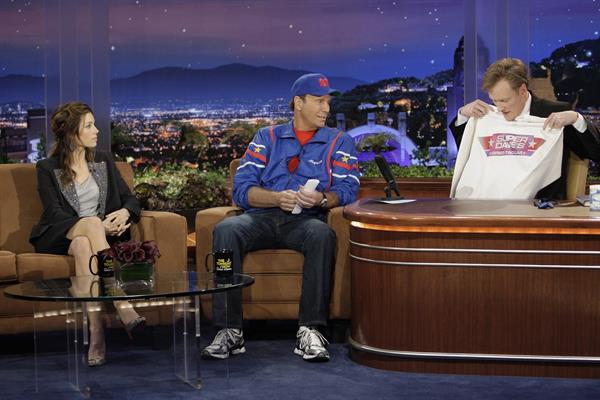 Jessica Biel the Tonight Show with Conan O'Brien
