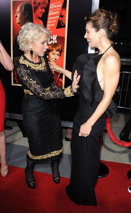 Jessica Biel  Hitchcock  Los Angeles Premiere (November 20, 2012)