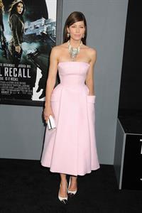 Jessica Biel  Total Recall  Los Angeles Premiere - August 1 2012 