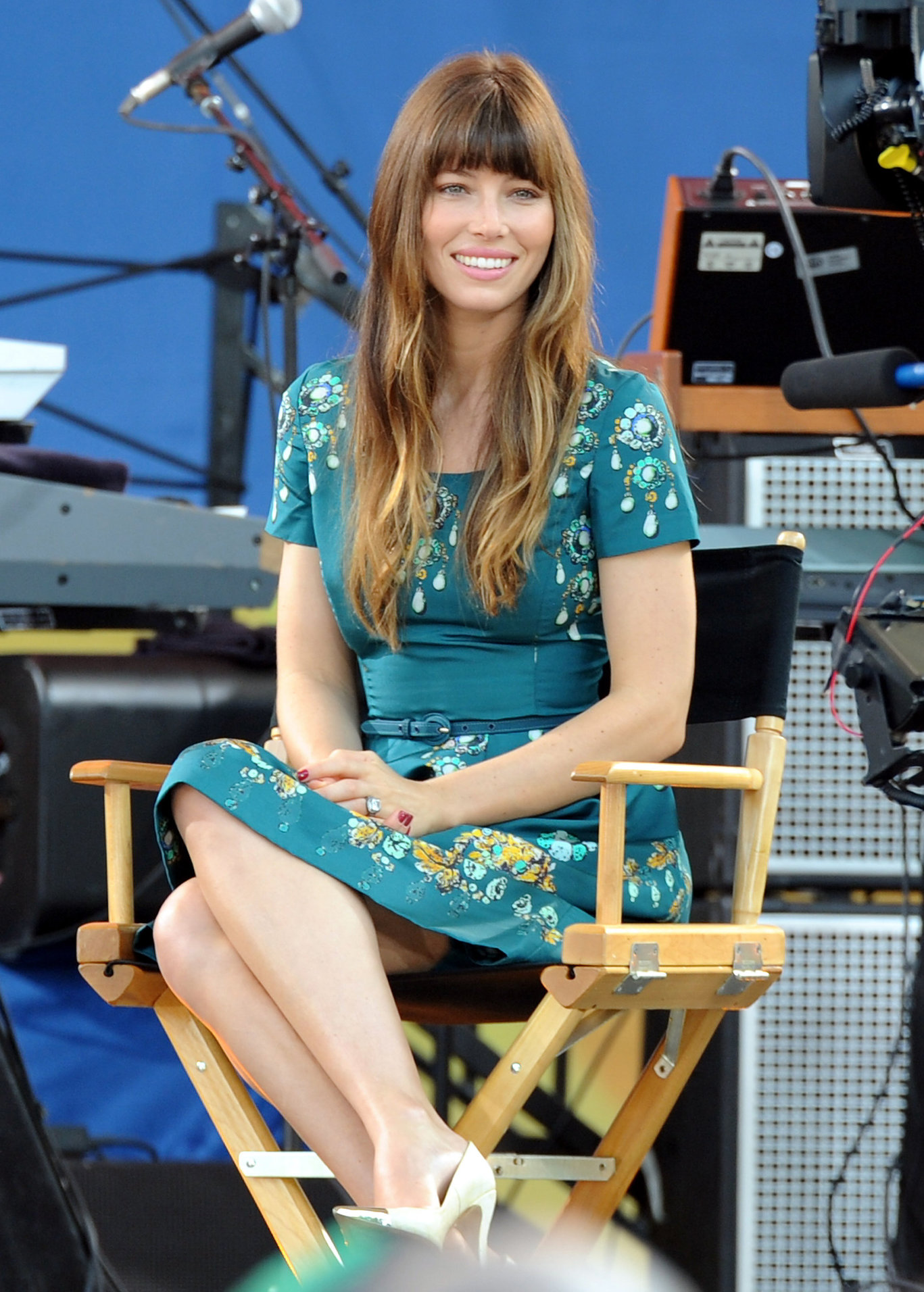 Jessica Biel Good Morning America in New York 03.08.12 