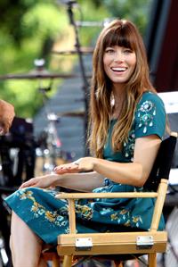 Jessica Biel Good Morning America in New York 03.08.12 