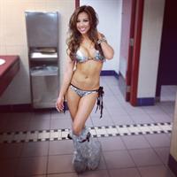 Dannie Riel in a bikini