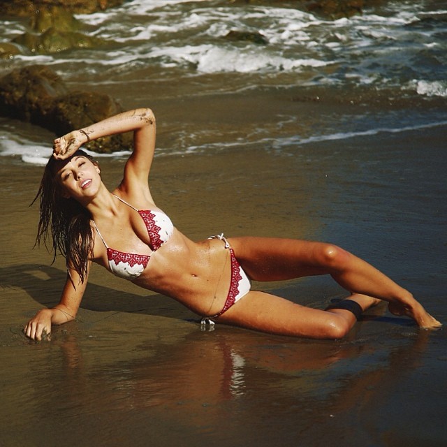 Alexis Ren in a bikini