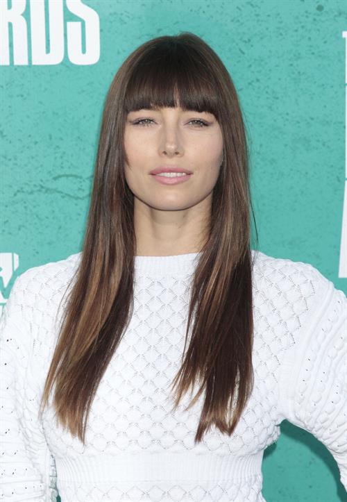 Jessica Biel at 2012 MTV Movie Awards, Los Angeles, June 3, 2012