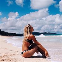 Alexis Ren in a bikini