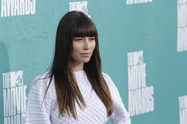 Jessica Biel at 2012 MTV Movie Awards, Los Angeles, June 3, 2012