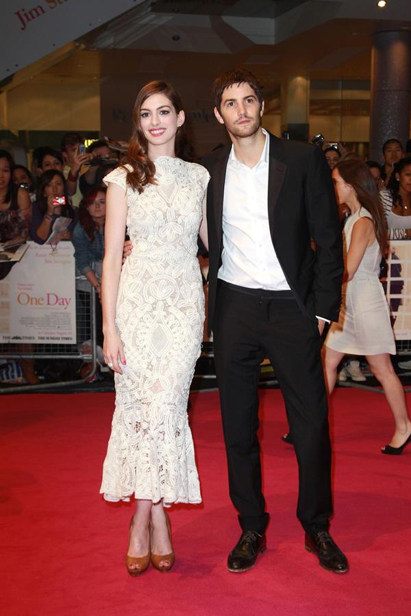 Anne Hathaway One Day European Premiere in London August 23, 2011