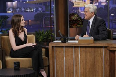 Anne Hathaway on the Tonight Show with Jay Leno April 11, 2010