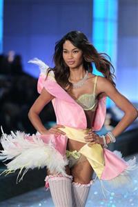 Chanel Iman in lingerie