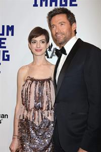 Anne Hathaway Attended the Museum of the Moving Image 27th Annual Black Tie Salute in New York Dec 11, 2012