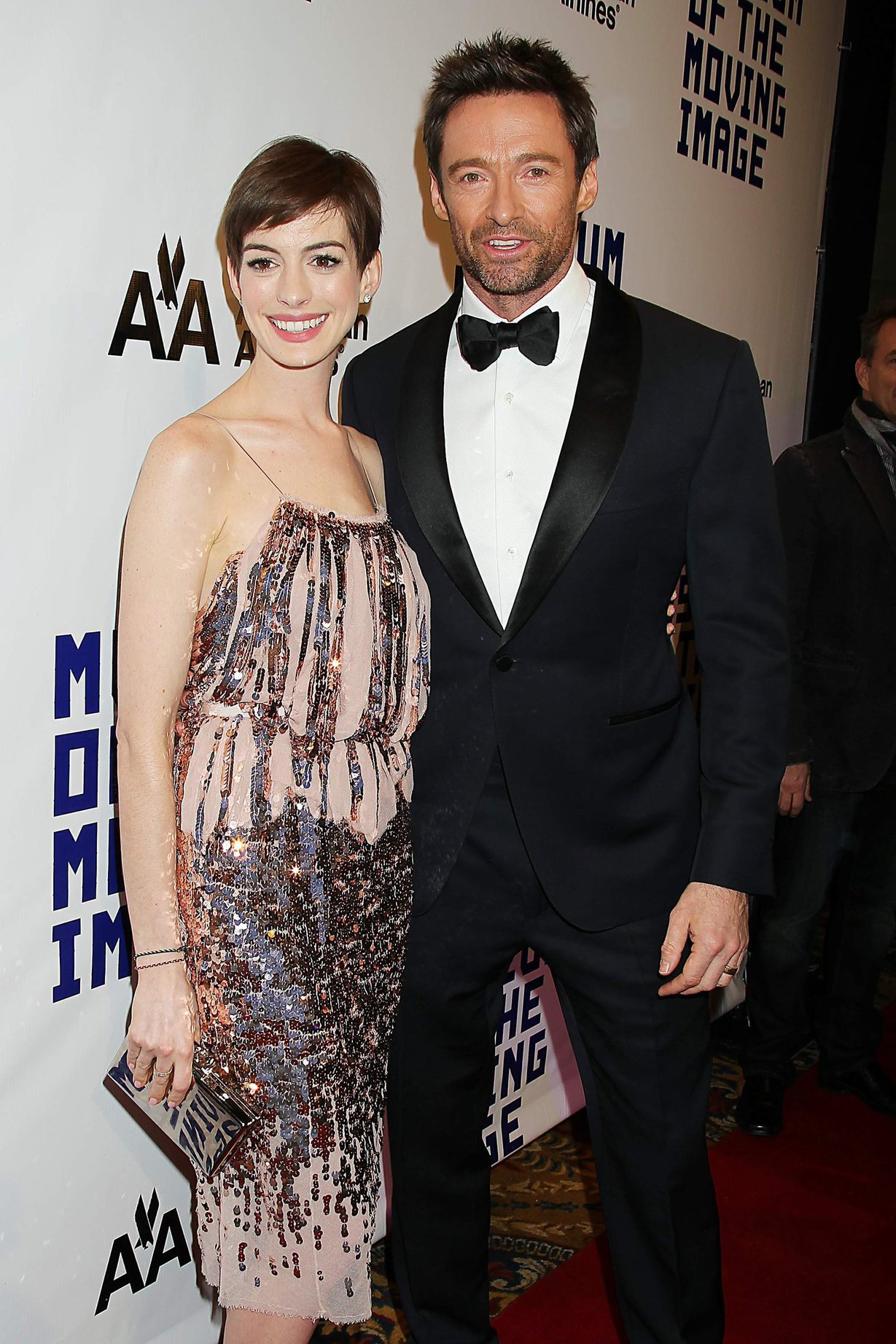 Anne Hathaway Attended the Museum of the Moving Image 27th Annual Black Tie Salute in New York Dec 11, 2012