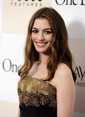 Anne Hathaway One Day Premiere in New York 8/8/2011 