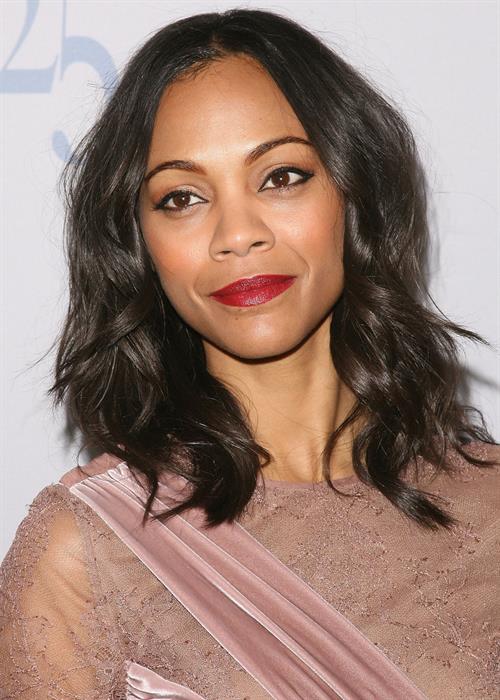 Zoe Saldana  14th Annual NHMC Impact Awards -- Beverly Hills, Feb. 25, 2011 