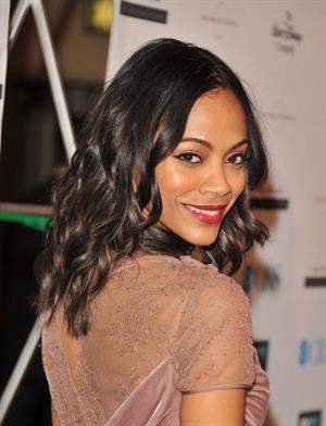 Zoe Saldana  14th Annual NHMC Impact Awards -- Beverly Hills, Feb. 25, 2011 