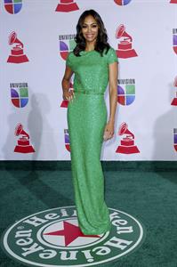 Zoe Saldana 12th Annual Latin Grammy Awards in Las Vegas, Nevada - November 10-2011 