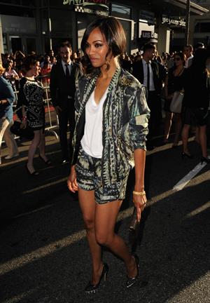 Zoe Saldana  ''Captain America - The First Avenger'' Los Angeles Premiere July 19-2011 