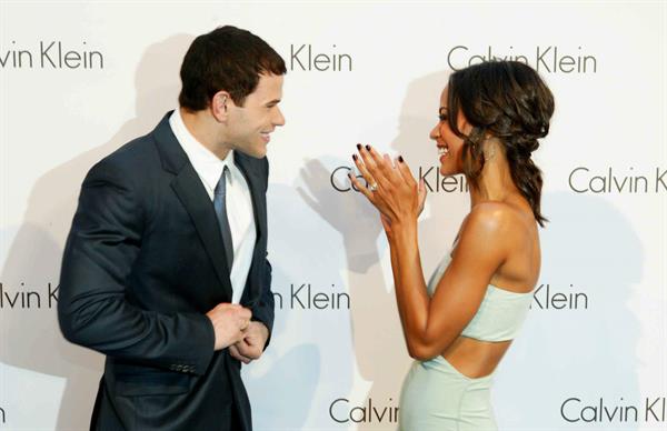 Zoe Saldana at The World Of Calvin Klein - Mercedes Benz Fashion Week Spring/Summer 2011 - July 7, 2010