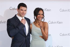 Zoe Saldana at The World Of Calvin Klein - Mercedes Benz Fashion Week Spring/Summer 2011 - July 7, 2010