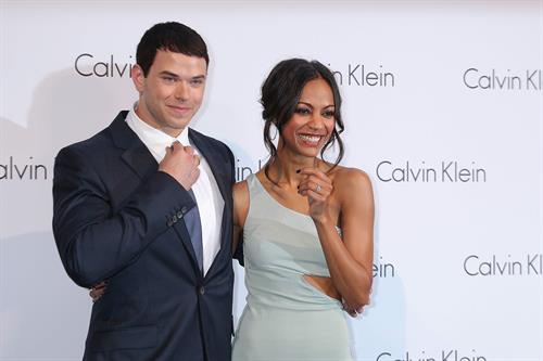 Zoe Saldana at The World Of Calvin Klein - Mercedes Benz Fashion Week Spring/Summer 2011 - July 7, 2010