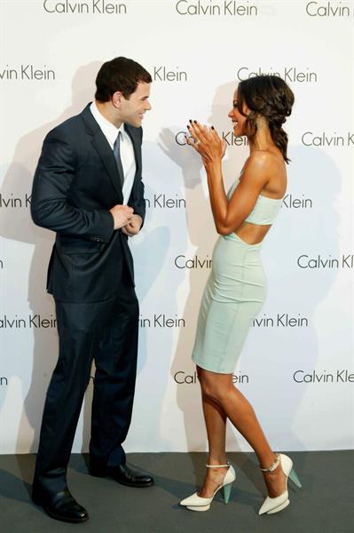 Zoe Saldana at The World Of Calvin Klein - Mercedes Benz Fashion Week Spring/Summer 2011 - July 7, 2010