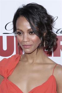 Zoe Saldana @ Death At A Funeral Los Angeles Premiere 12/04/10  