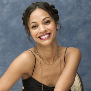 Zoe Saldana at Death At A Funeral press conference at the Four Seasons Hotel 11-04-2010 