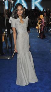 Zoe Saldana at  Avatar  World Premiere in London 10-12-2009