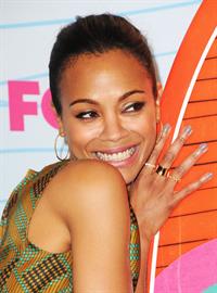 Zoe Saldana - 2012 Teen Choice Awards in Universal City (July 22, 2012)