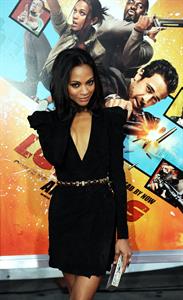 Zoe Saldana  The Losers  premiere April 20