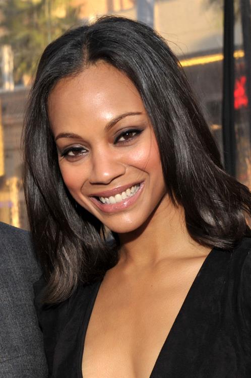 Zoe Saldana  The Losers  premiere April 20