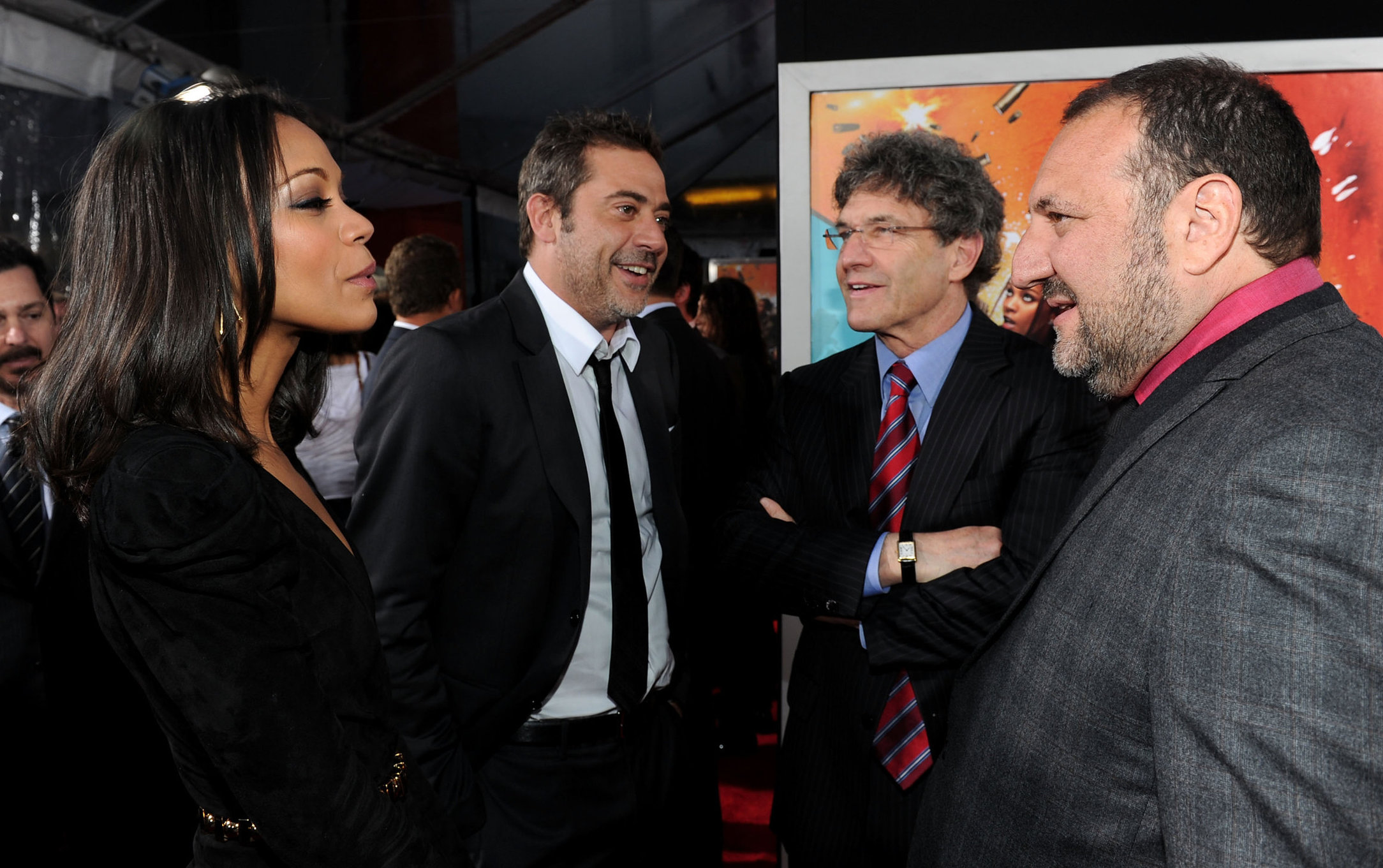 Zoe Saldana  The Losers  premiere April 20