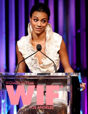 Zoe Saldana - 2010 Women In Film Crystal & Lucy Awards: A New Era - June 1, 2010