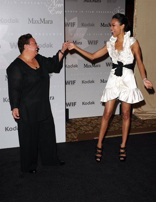 Zoe Saldana - 2010 Women In Film Crystal & Lucy Awards: A New Era - June 1, 2010