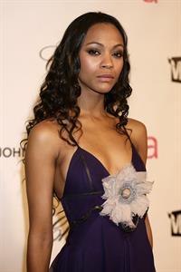 Zoe Saldana - 16th Annual Elton John AIDS Foundation Oscar Party 2008