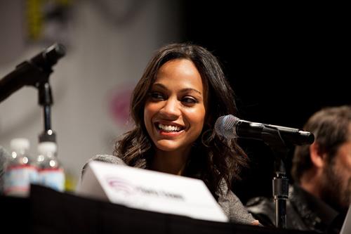 Zoe Saldana - Attends  The Losers  panel at 2010 WonderCon - San Francisco, Apr. 3, 2010