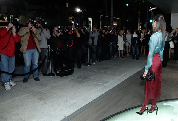Zoe Saldana - Prada book launch party - Beverly Hills, Nov. 13, 2009  