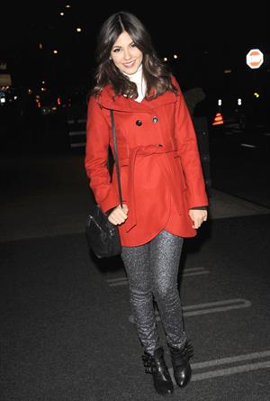 Victoria Justice out and about in New York City 11/28/12 