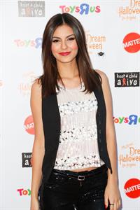 Victoria Justice at the Keep a Child Alive Dream Halloween party 10/27/12