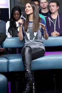 Victoria Justice on New Music Live at MuchMusic in Toronto 10/17/12