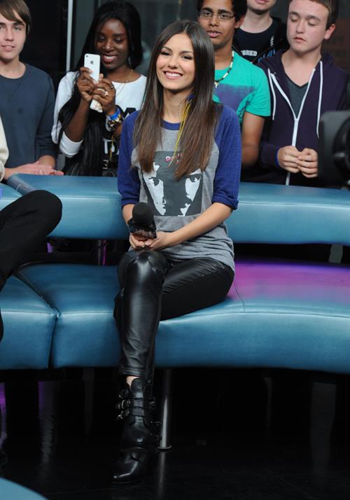 Victoria Justice on New Music Live at MuchMusic in Toronto 10/17/12