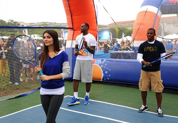 Victoria Justice Worldwide Day of Play event in Washington DC 9/24/11 