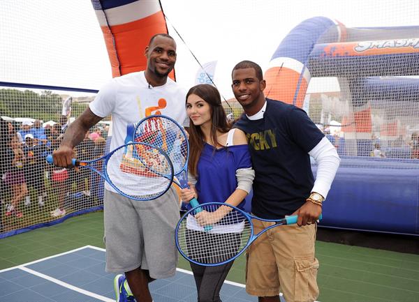 Victoria Justice Worldwide Day of Play event in Washington DC 9/24/11 