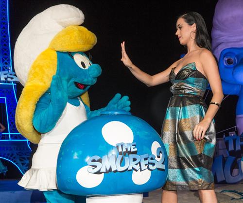 Katy Perry 'The Smurfs 2' party in Cancun, Mexico 4/22/13
